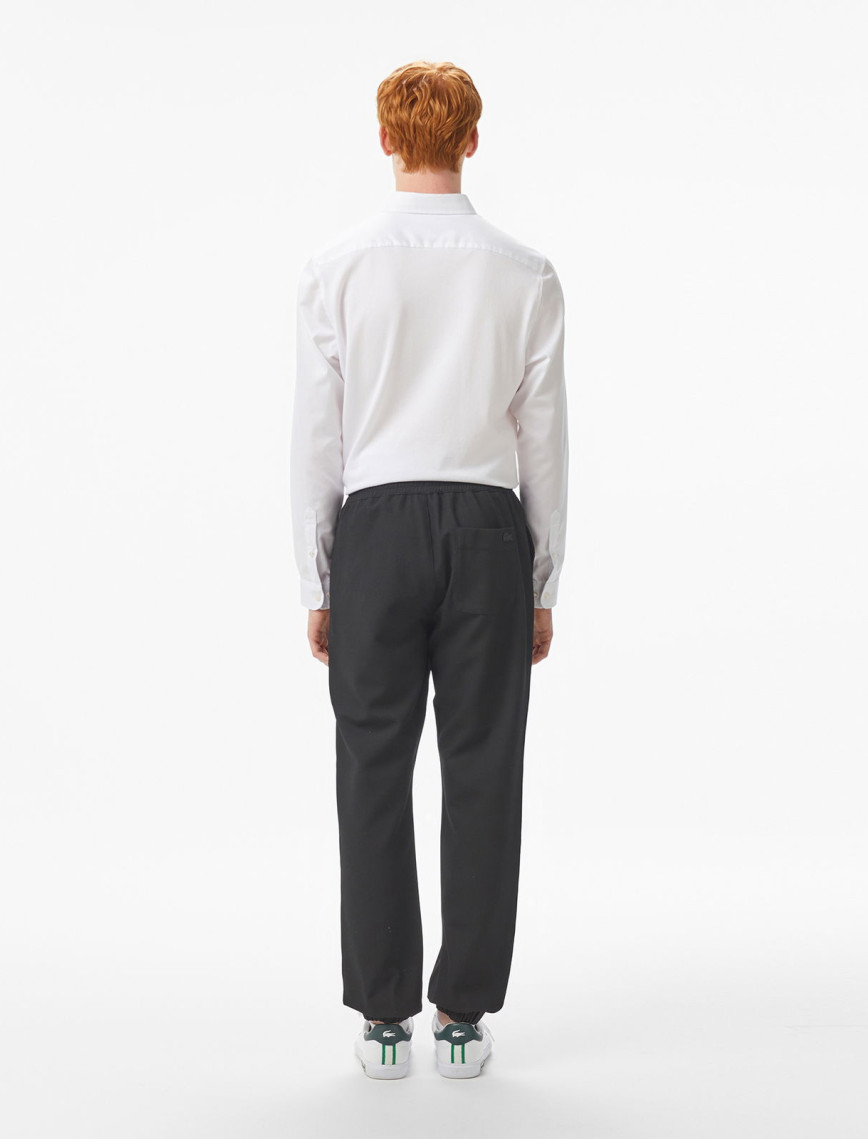Lacoste Erkek Tapered Fit Siyah Pantolon Lacoste Erkek Tapered Fit Siyah Pantolon
