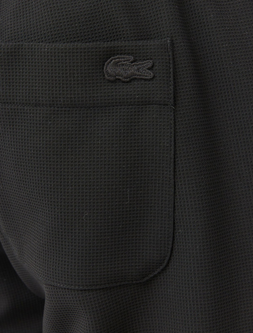 Lacoste Erkek Tapered Fit Siyah Pantolon Lacoste Erkek Tapered Fit Siyah Pantolon