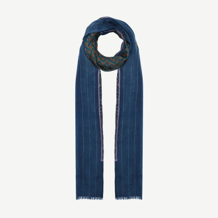 YARGICI Geometrik Desenli Yün Şal YARGICI Geometrik Desenli Yün Şal