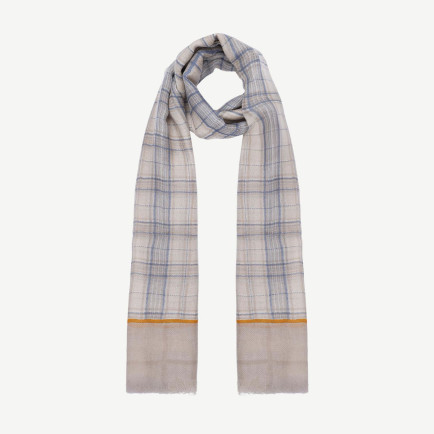 YARGICI Kareli Yün Şal YARGICI Kareli Yün Şal