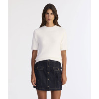 YARGICI Regular Dik Yaka Kısa Kol Kazak YARGICI Regular Dik Yaka Kısa Kol Kazak