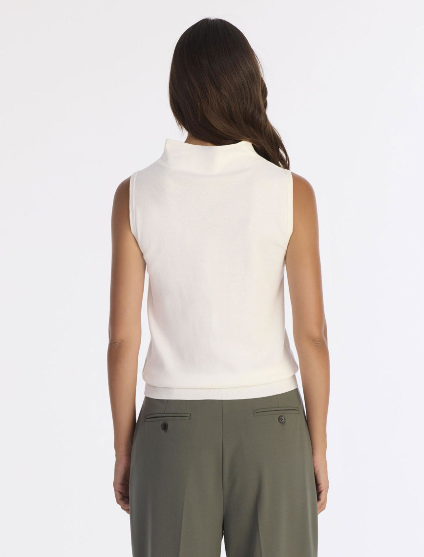 YARGICI Regular Yarım Balıkçı Yaka Kolsuz Kazak YARGICI Regular Yarım Balıkçı Yaka Kolsuz Kazak