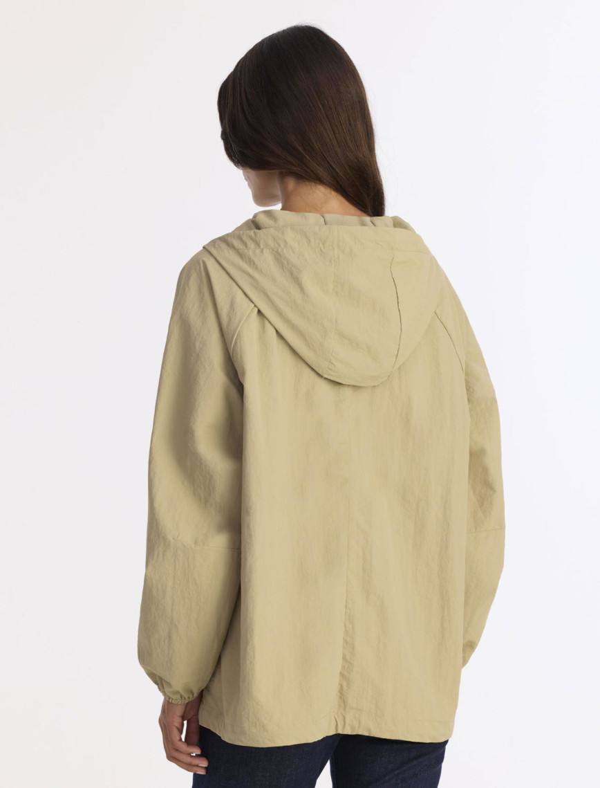 YARGICI Loose Kapüşonlu Yaka Uzun Kol Yağmurluk YARGICI Loose Kapüşonlu Yaka Uzun Kol Yağmurluk