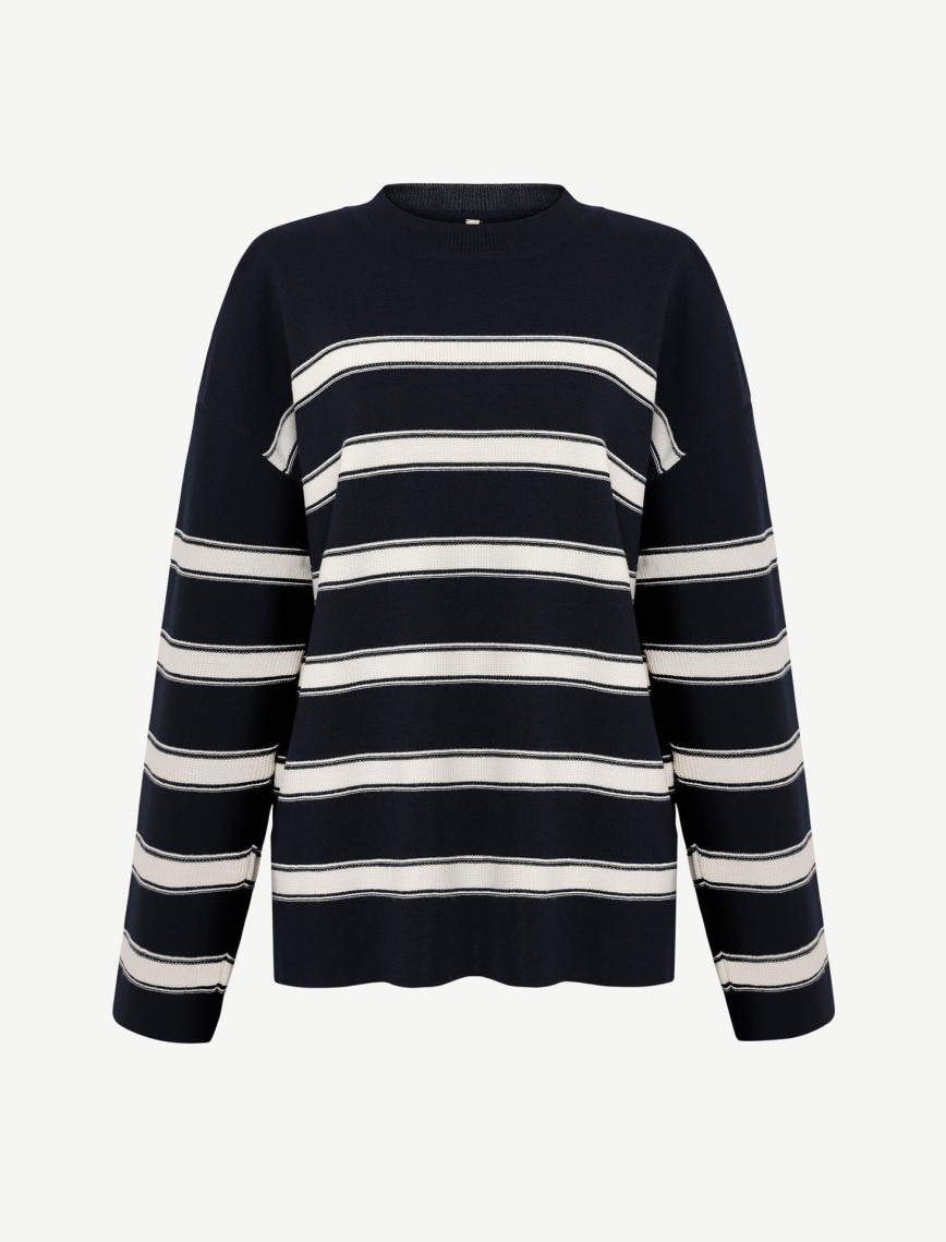 YARGICI Regular Bisiklet Yaka Uzun Kol Kazak YARGICI Regular Bisiklet Yaka Uzun Kol Kazak