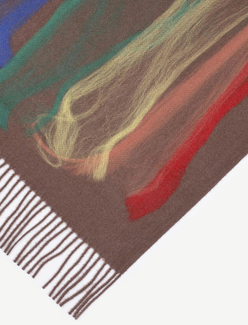 YARGICI Degrade Desenli Kalın Şal YARGICI Degrade Desenli Kalın Şal