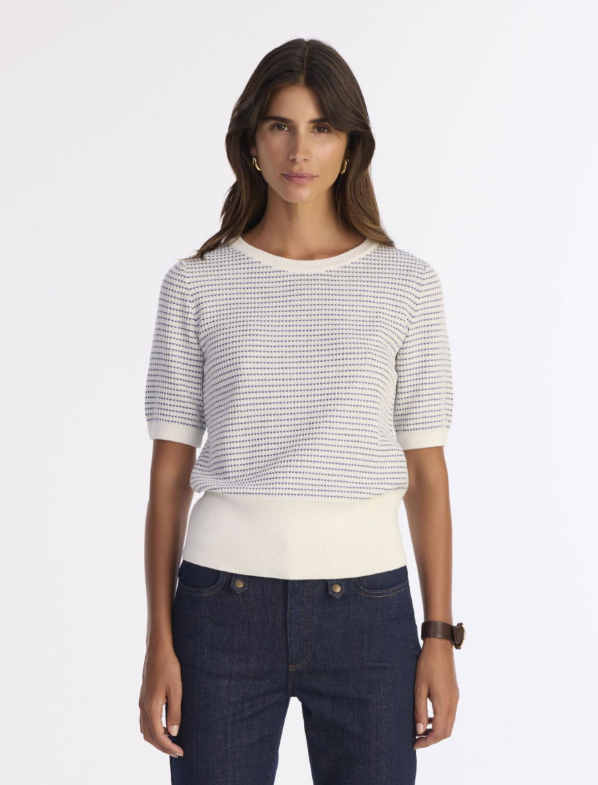 YARGICI Regular Bisiklet Yaka Kısa Kol Kazak YARGICI Regular Bisiklet Yaka Kısa Kol Kazak