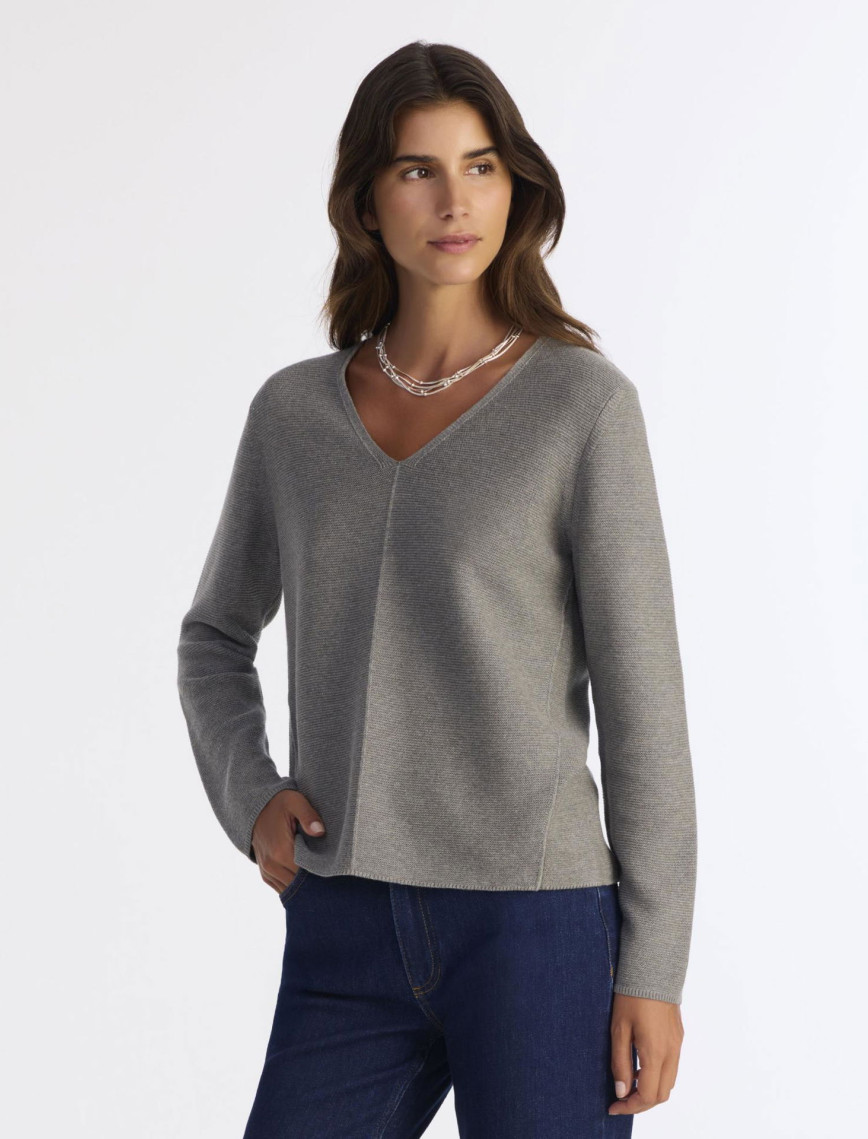 YARGICI Regular V Yaka Uzun Kol Kazak YARGICI Regular V Yaka Uzun Kol Kazak