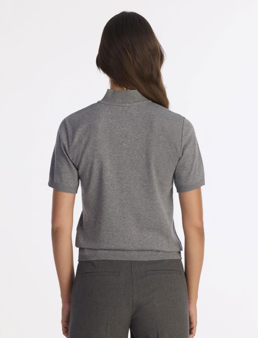 YARGICI Regular Yarım Balıkçı Yaka Kısa Kol Kazak YARGICI Regular Yarım Balıkçı Yaka Kısa Kol Kazak