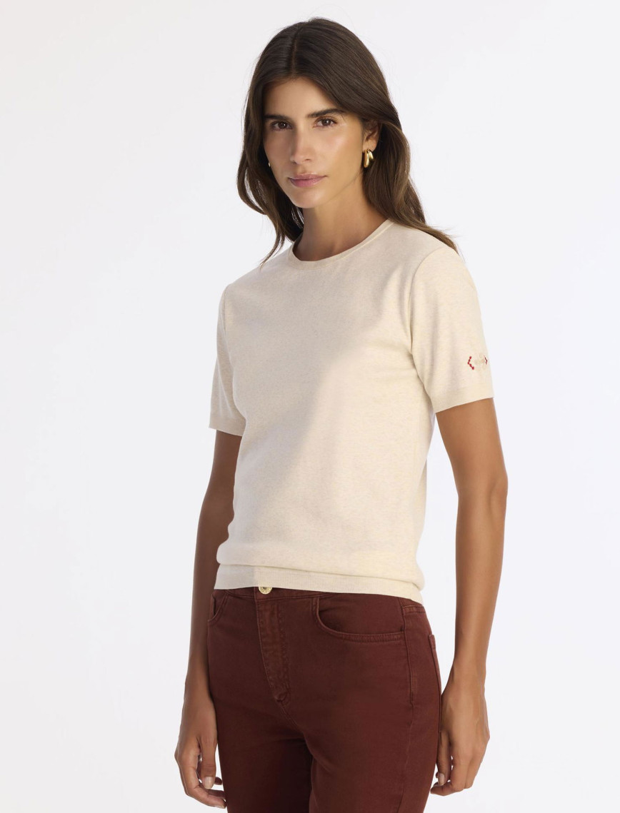 YARGICI Nakış Detaylı Triko YARGICI Nakış Detaylı Triko