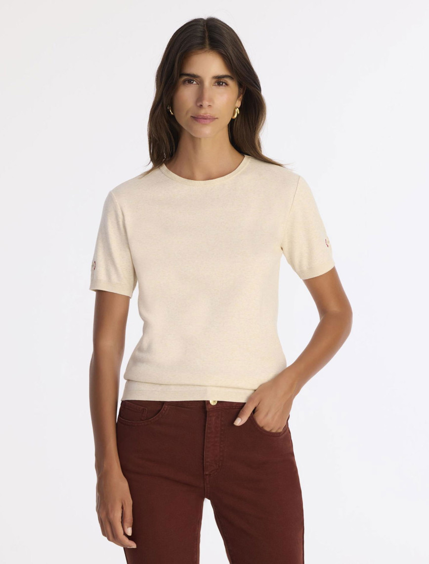 YARGICI Nakış Detaylı Triko YARGICI Nakış Detaylı Triko