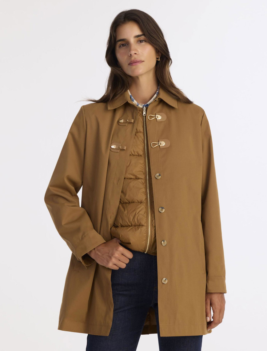 YARGICI Regular Gömlek Yaka Uzun Kol Pardösü YARGICI Regular Gömlek Yaka Uzun Kol Pardösü