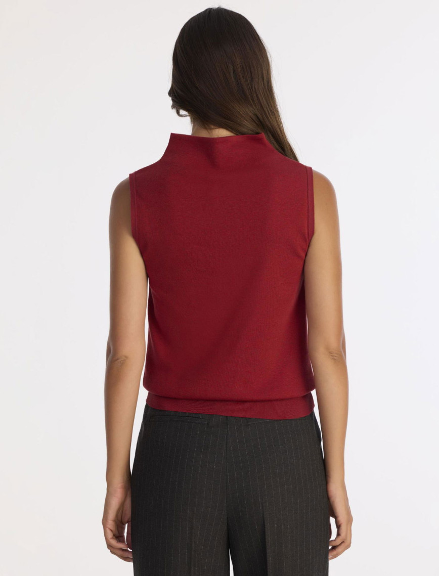 YARGICI Regular Yarım Balıkçı Yaka Kolsuz Kazak YARGICI Regular Yarım Balıkçı Yaka Kolsuz Kazak