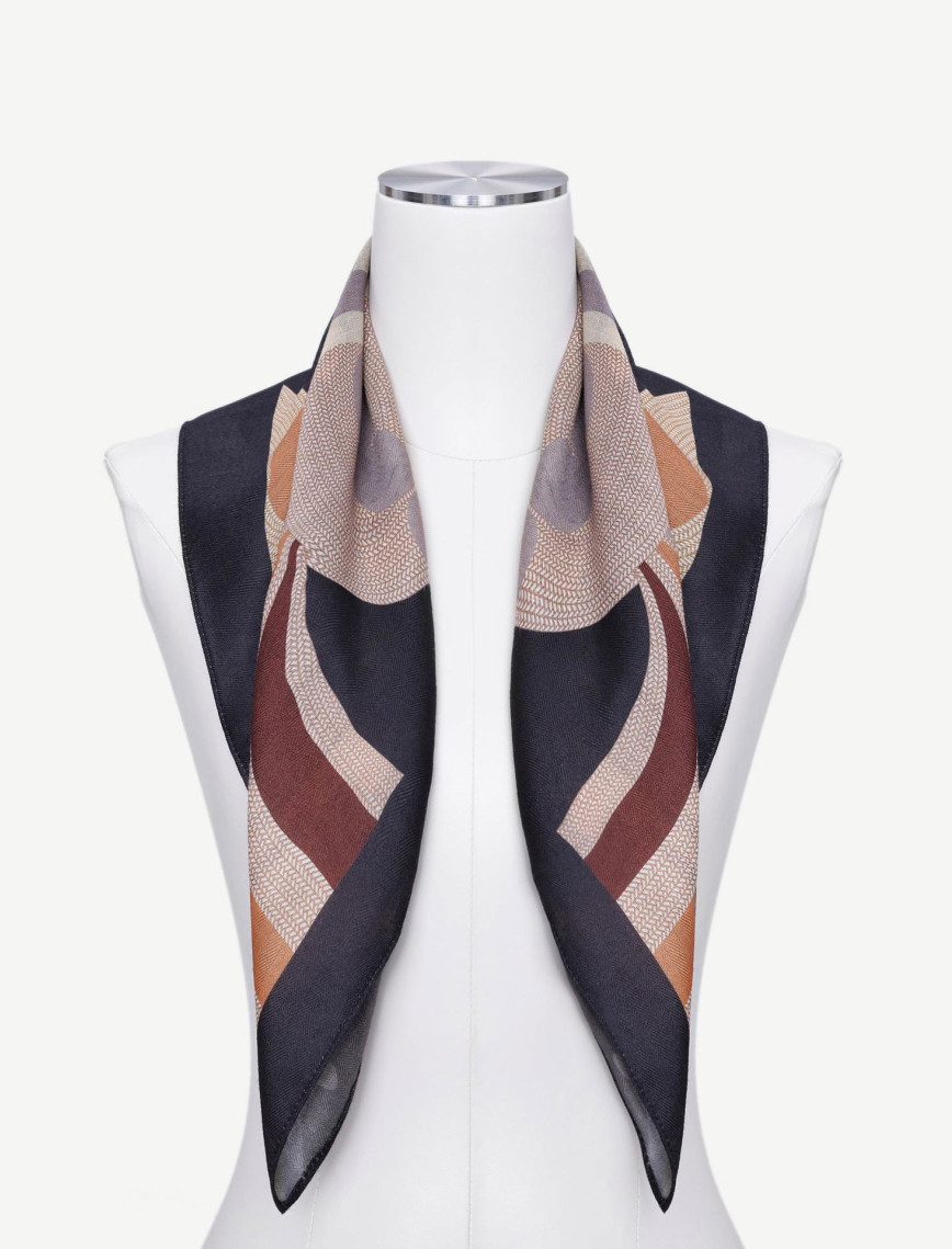 YARGICI Karışık Desenli Fular YARGICI Karışık Desenli Fular