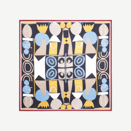 YARGICI Geometrik Desenli Fular YARGICI Geometrik Desenli Fular