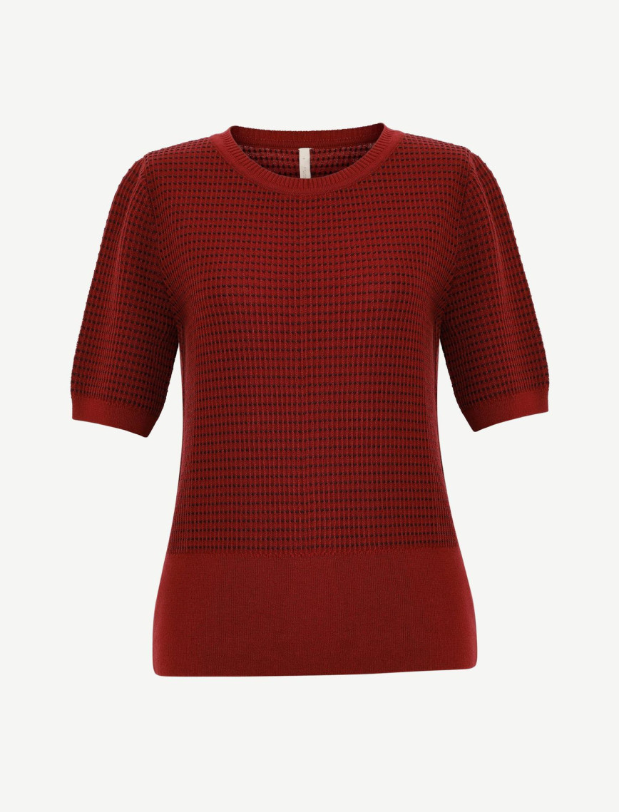 YARGICI Regular Bisiklet Yaka Kısa Kol Kazak YARGICI Regular Bisiklet Yaka Kısa Kol Kazak