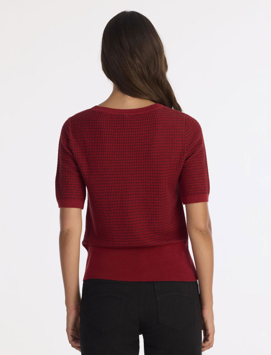 YARGICI Regular Bisiklet Yaka Kısa Kol Kazak YARGICI Regular Bisiklet Yaka Kısa Kol Kazak