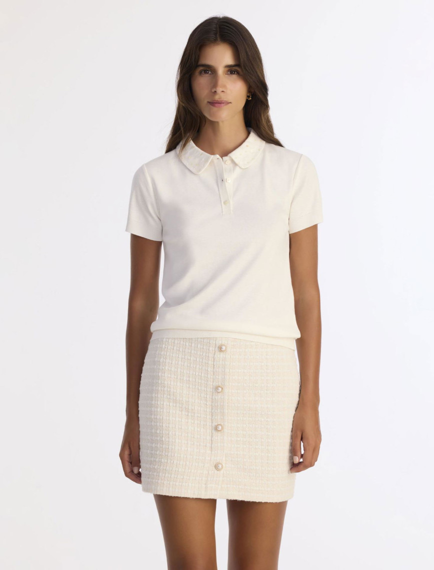 YARGICI Regular Polo Yaka Kısa Kol Kazak YARGICI Regular Polo Yaka Kısa Kol Kazak