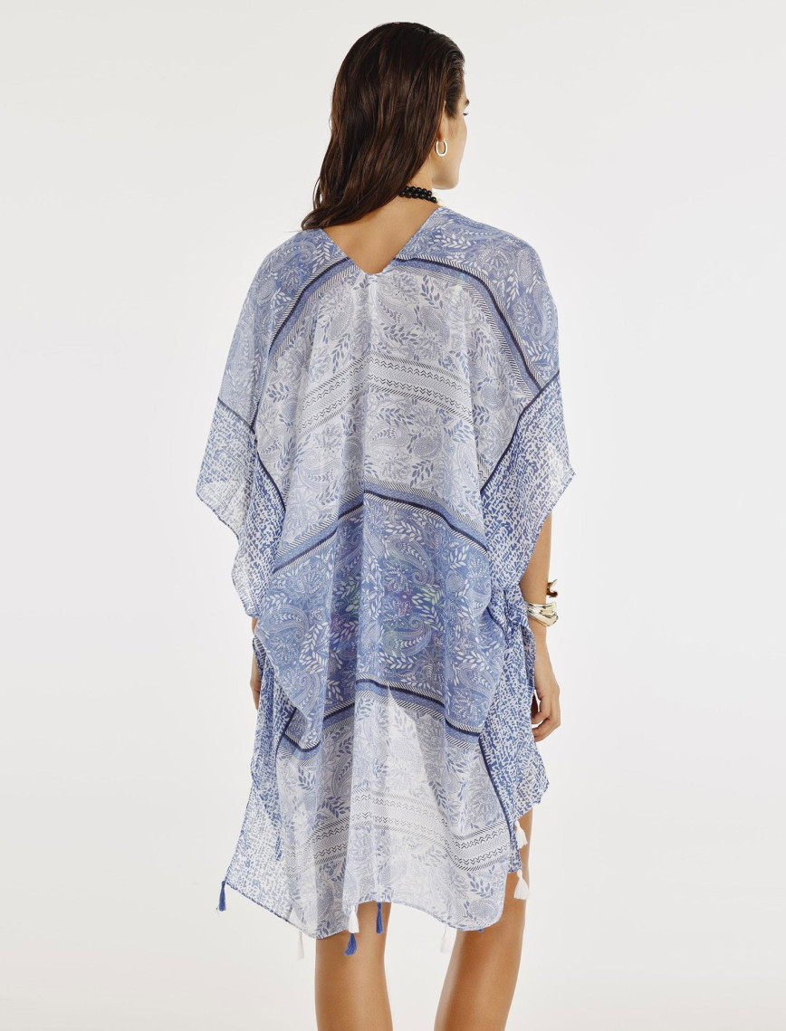 YARGICI Püskül Detayli Beachwear Tunik YARGICI Püskül Detayli Beachwear Tunik