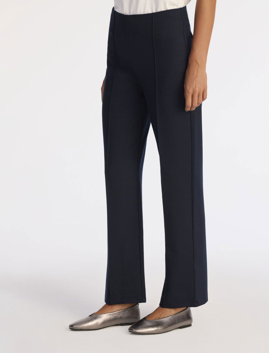 YARGICI Nervürlü Düz Kalıp Pantolon YARGICI Nervürlü Düz Kalıp Pantolon