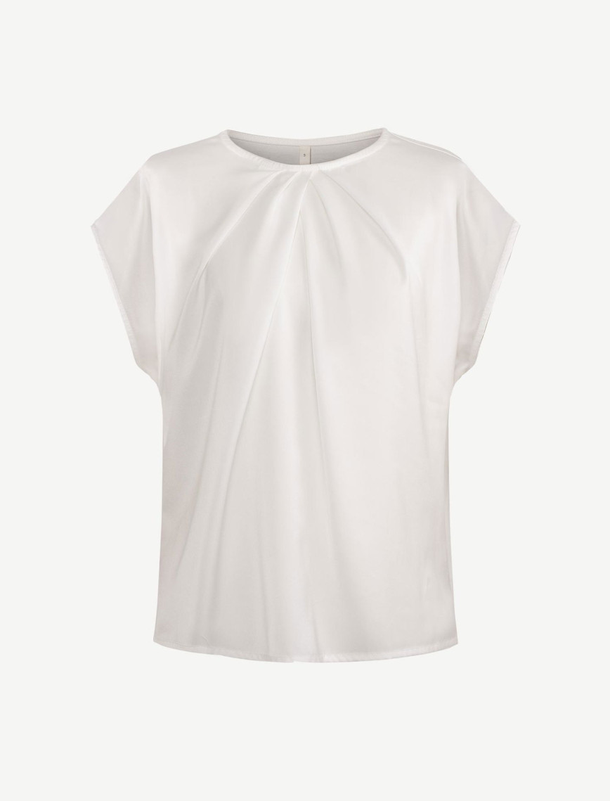 YARGICI Regular Bisiklet Yaka Kısa Kol Bluz YARGICI Regular Bisiklet Yaka Kısa Kol Bluz