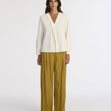 Geniş Yüksek Bel Pantolon Geniş Yüksek Bel Pantolon