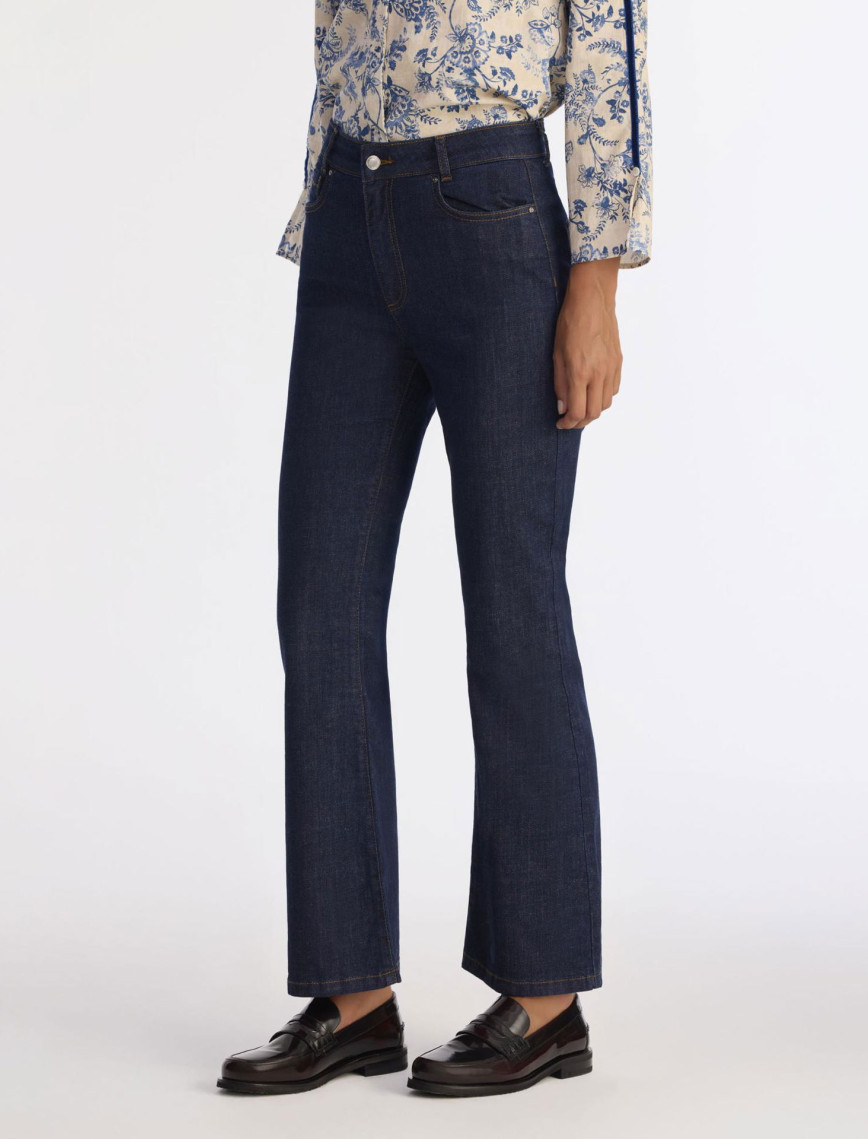 Flare Yüksek Bel Pantolon Flare Yüksek Bel Pantolon