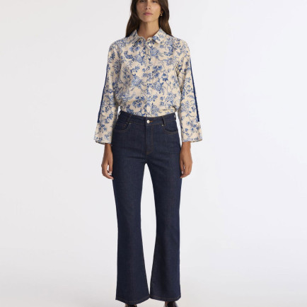 Flare Yüksek Bel Pantolon Flare Yüksek Bel Pantolon