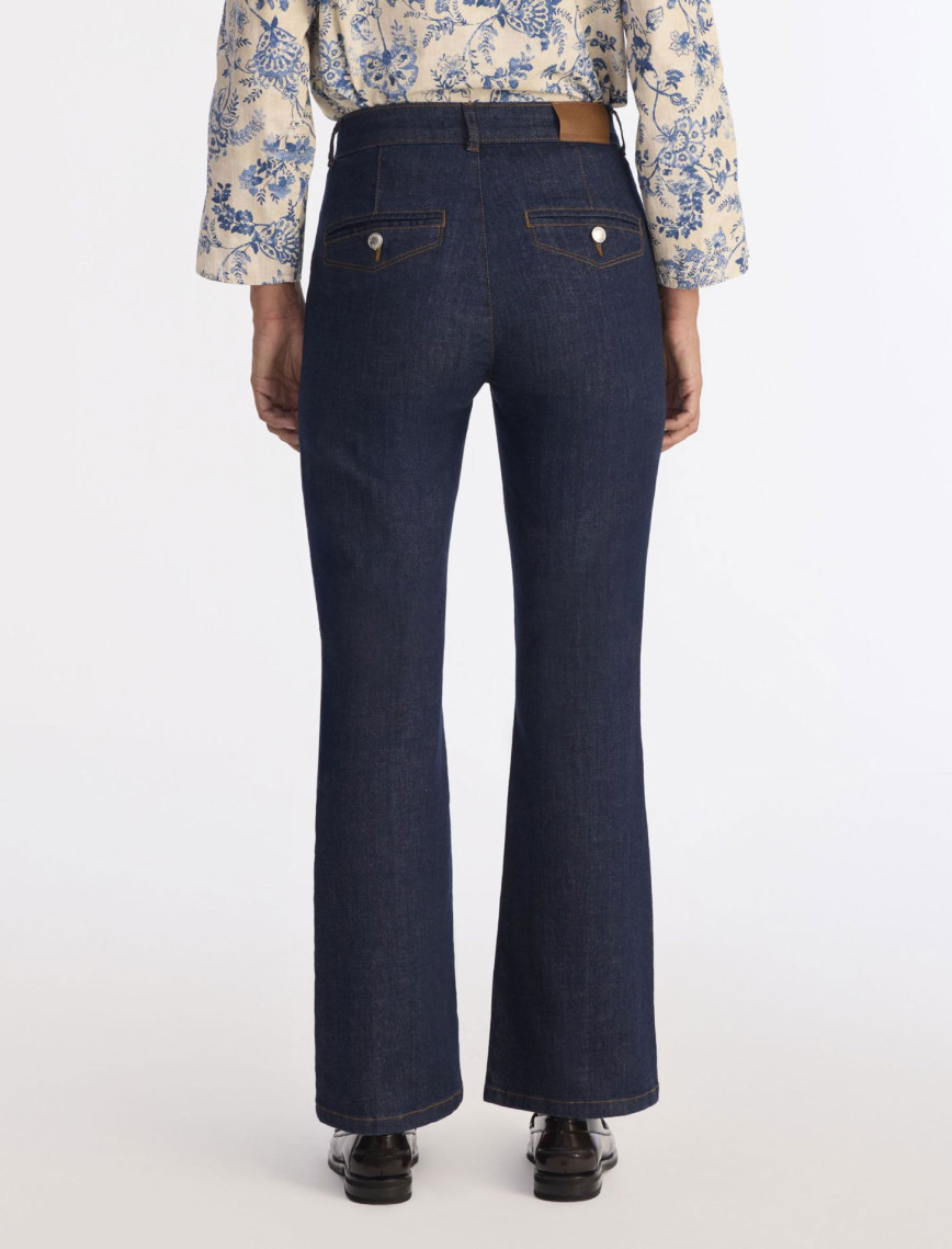 Flare Yüksek Bel Pantolon Flare Yüksek Bel Pantolon