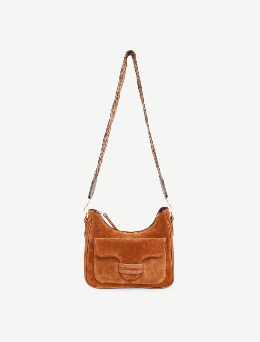 YARGICI Örgü Saplı Cep Detaylı Çapraz Çanta YARGICI Örgü Saplı Cep Detaylı Çapraz Çanta