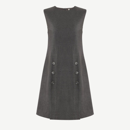 A Form Bisiklet Yaka Kolsuz Kol Elbise A Form Bisiklet Yaka Kolsuz Kol Elbise