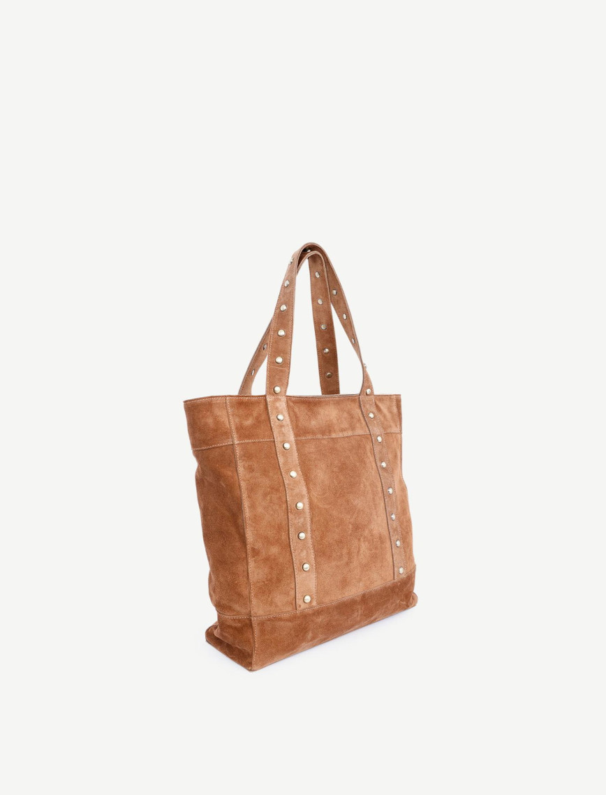 YARGICI Trok Detaylı Süet Deri Omuz Çantası YARGICI Trok Detaylı Süet Deri Omuz Çantası