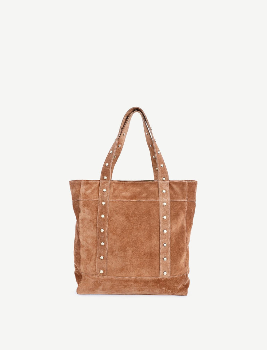 YARGICI Trok Detaylı Süet Deri Omuz Çantası YARGICI Trok Detaylı Süet Deri Omuz Çantası