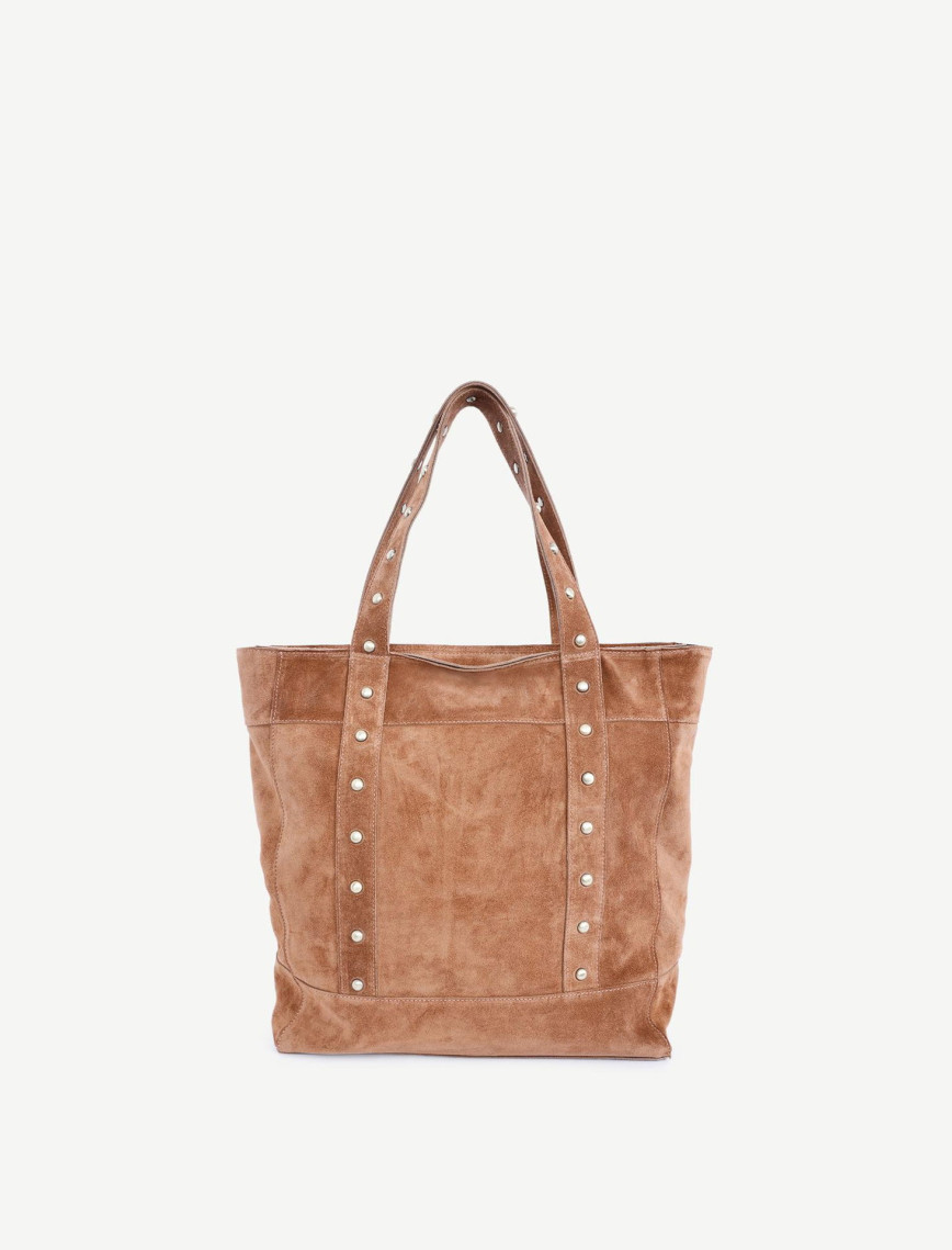 YARGICI Trok Detaylı Süet Deri Omuz Çantası YARGICI Trok Detaylı Süet Deri Omuz Çantası