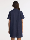 YARGICI Düz Gömlek Yaka Kısa Kol Elbise YARGICI Düz Gömlek Yaka Kısa Kol Elbise