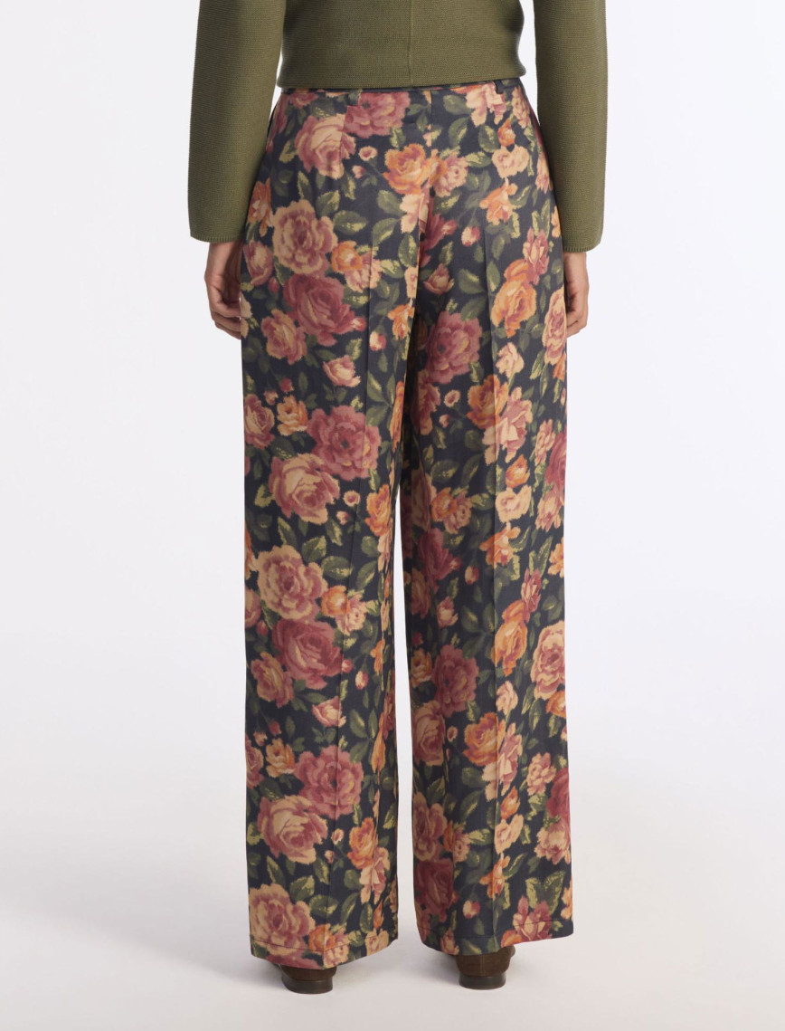 YARGICI Geniş Yüksek Bel Pantolon YARGICI Geniş Yüksek Bel Pantolon