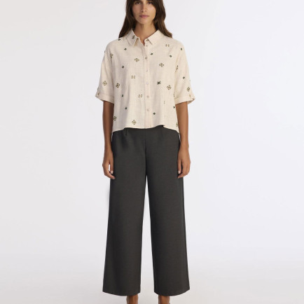 YARGICI Wide Leg Yüksek Bel Pantolon YARGICI Wide Leg Yüksek Bel Pantolon