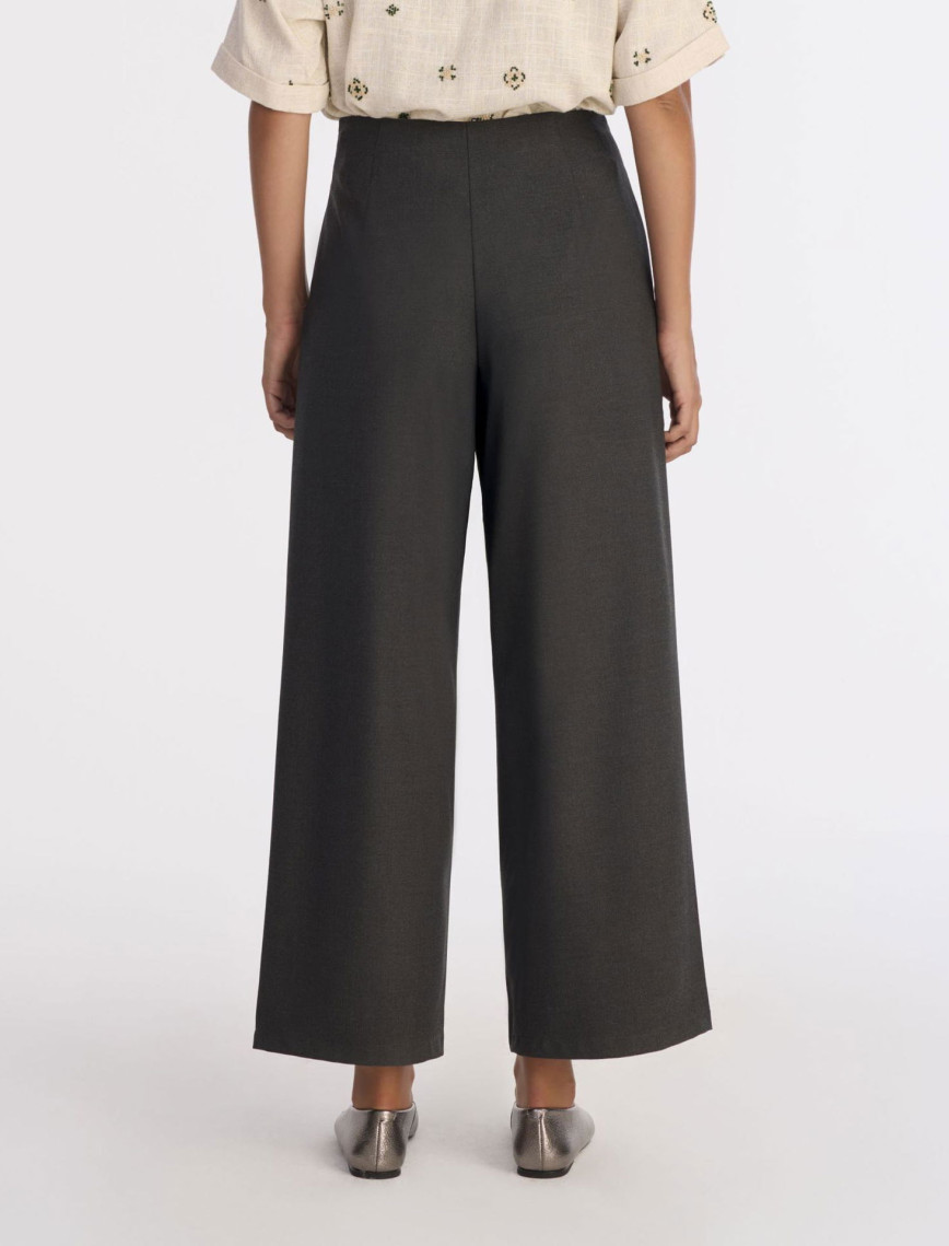 YARGICI Wide Leg Yüksek Bel Pantolon YARGICI Wide Leg Yüksek Bel Pantolon