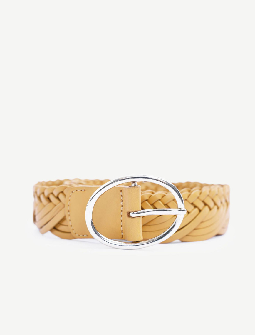 YARGICI Örgü Deri Kemer