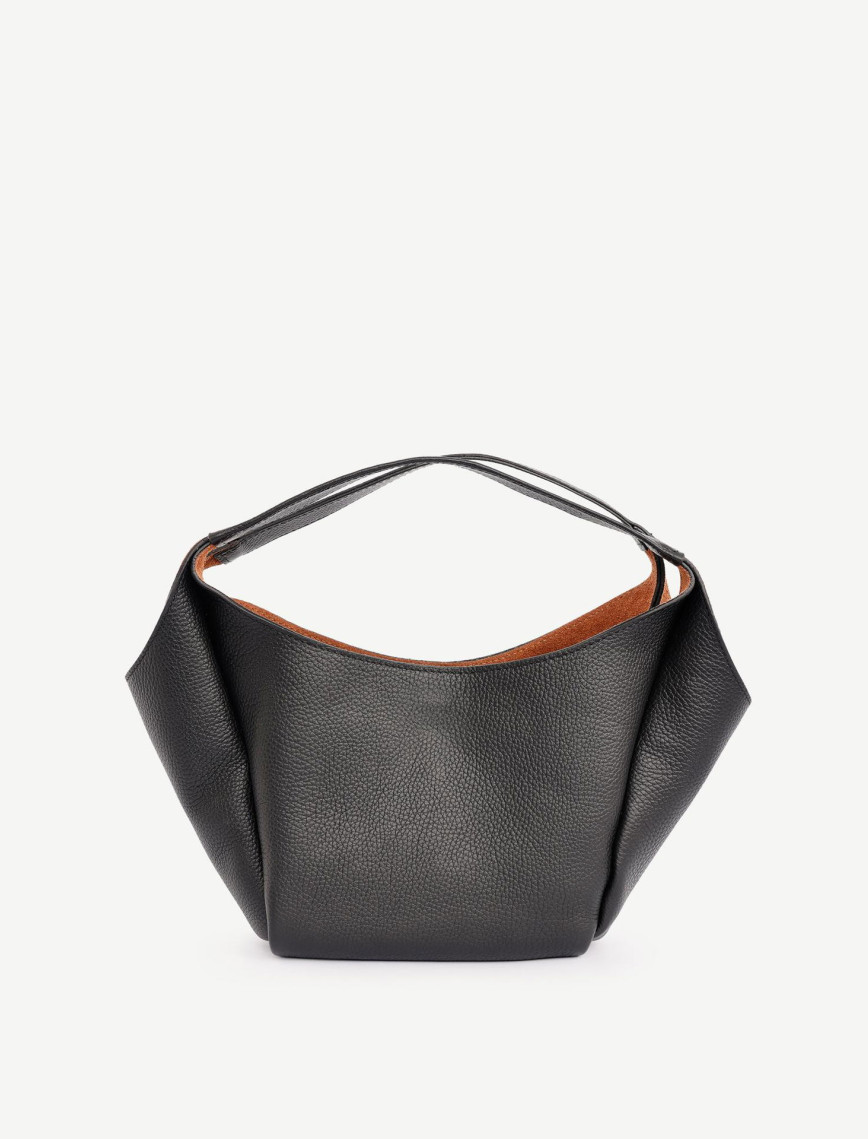 YARGICI Alcantara Astarlı Küçük Deri El Çantası YARGICI Alcantara Astarlı Küçük Deri El Çantası