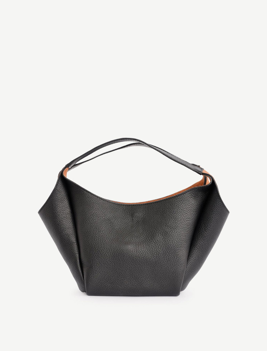 YARGICI Alcantara Astarlı Küçük Deri El Çantası YARGICI Alcantara Astarlı Küçük Deri El Çantası