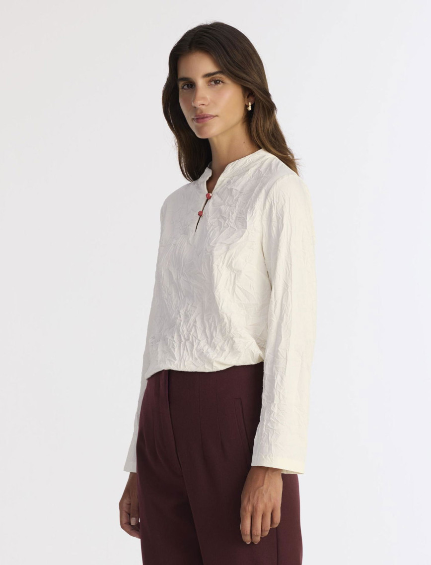 YARGICI Regular Hakim Yaka Uzun Kol Bluz YARGICI Regular Hakim Yaka Uzun Kol Bluz