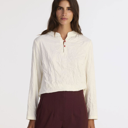 YARGICI Regular Hakim Yaka Uzun Kol Bluz YARGICI Regular Hakim Yaka Uzun Kol Bluz