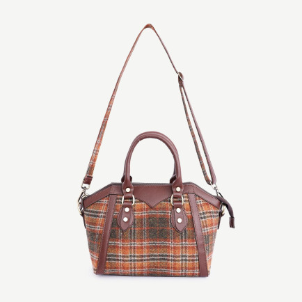 YARGICI Ekose Desenli El Çantası YARGICI Ekose Desenli El Çantası