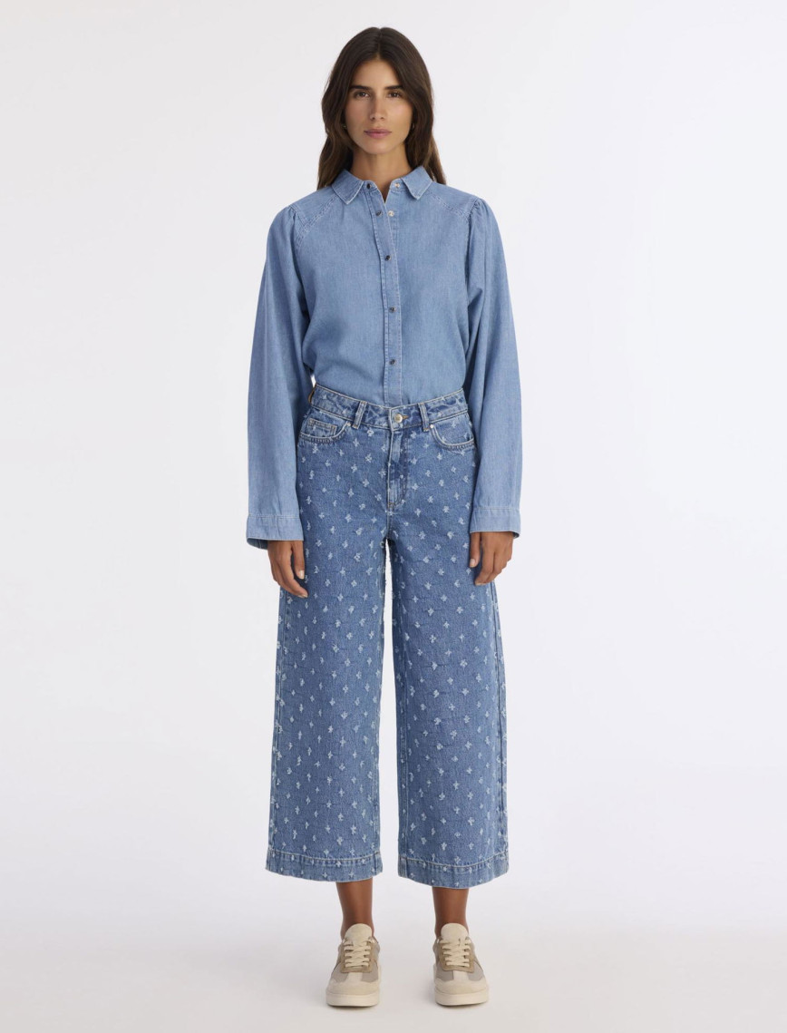 YARGICI Wide Leg Yüksek Bel Pantolon YARGICI Wide Leg Yüksek Bel Pantolon