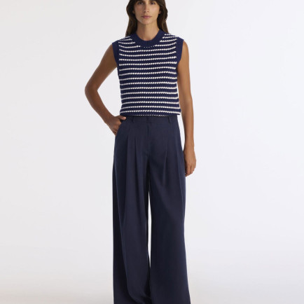 YARGICI Geniş Yüksek Bel Pantolon YARGICI Geniş Yüksek Bel Pantolon