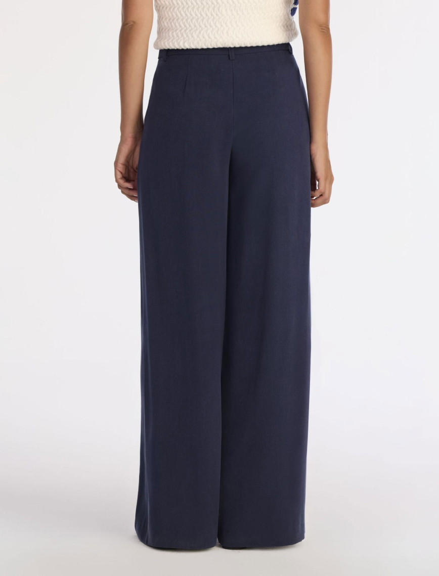 YARGICI Geniş Yüksek Bel Pantolon YARGICI Geniş Yüksek Bel Pantolon