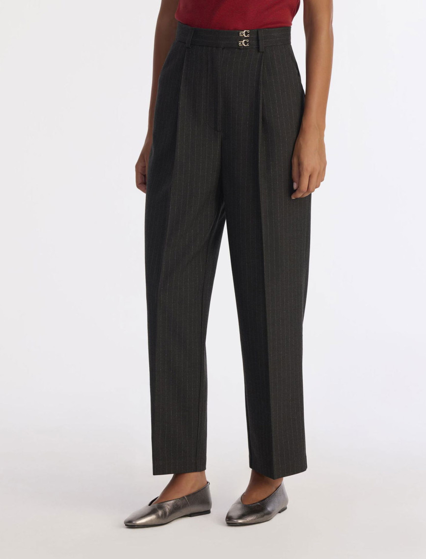 YARGICI Tapered Yüksek Bel Pantolon YARGICI Tapered Yüksek Bel Pantolon