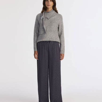 YARGICI Geniş Yüksek Bel Pantolon YARGICI Geniş Yüksek Bel Pantolon