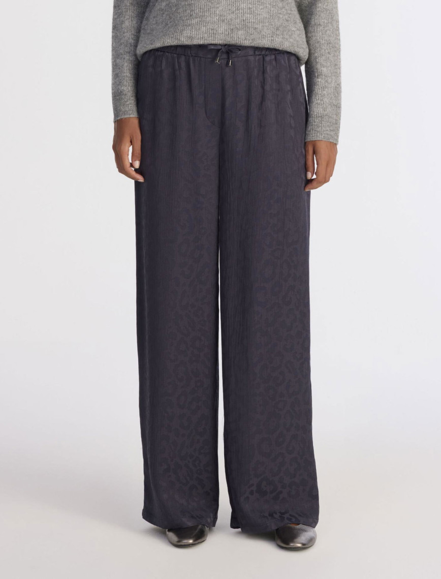 YARGICI Geniş Yüksek Bel Pantolon YARGICI Geniş Yüksek Bel Pantolon