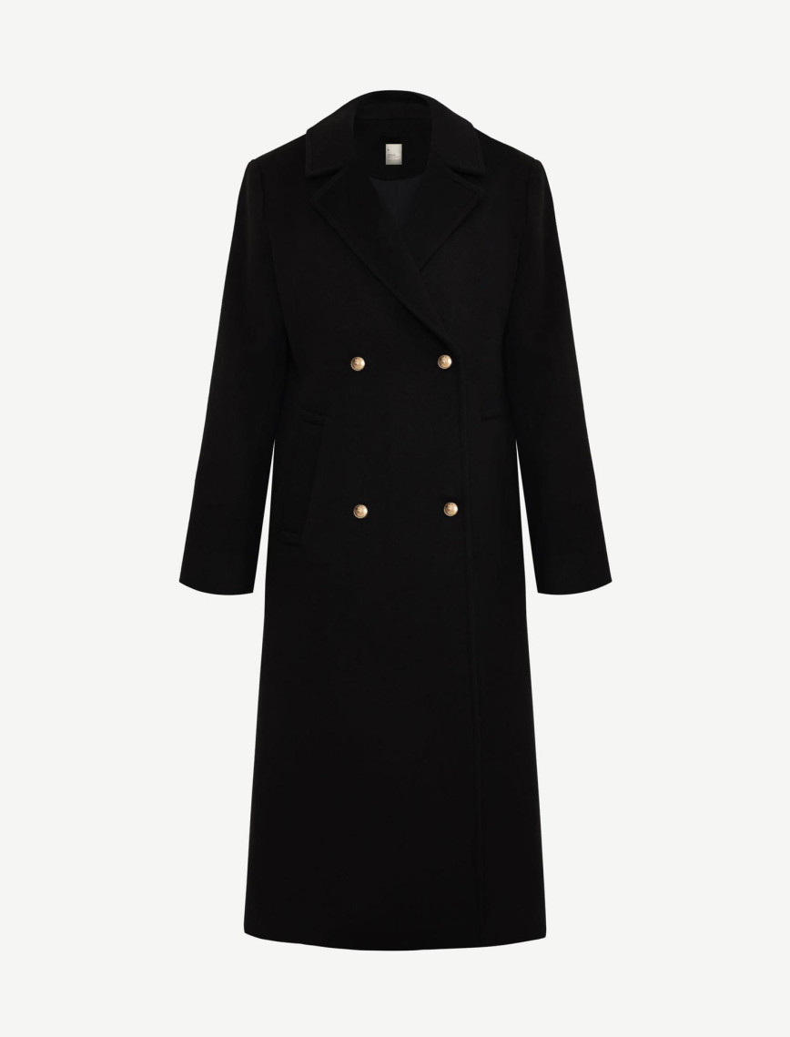 YARGICI Ceket Yaka Uzun Kol Palto YARGICI Ceket Yaka Uzun Kol Palto